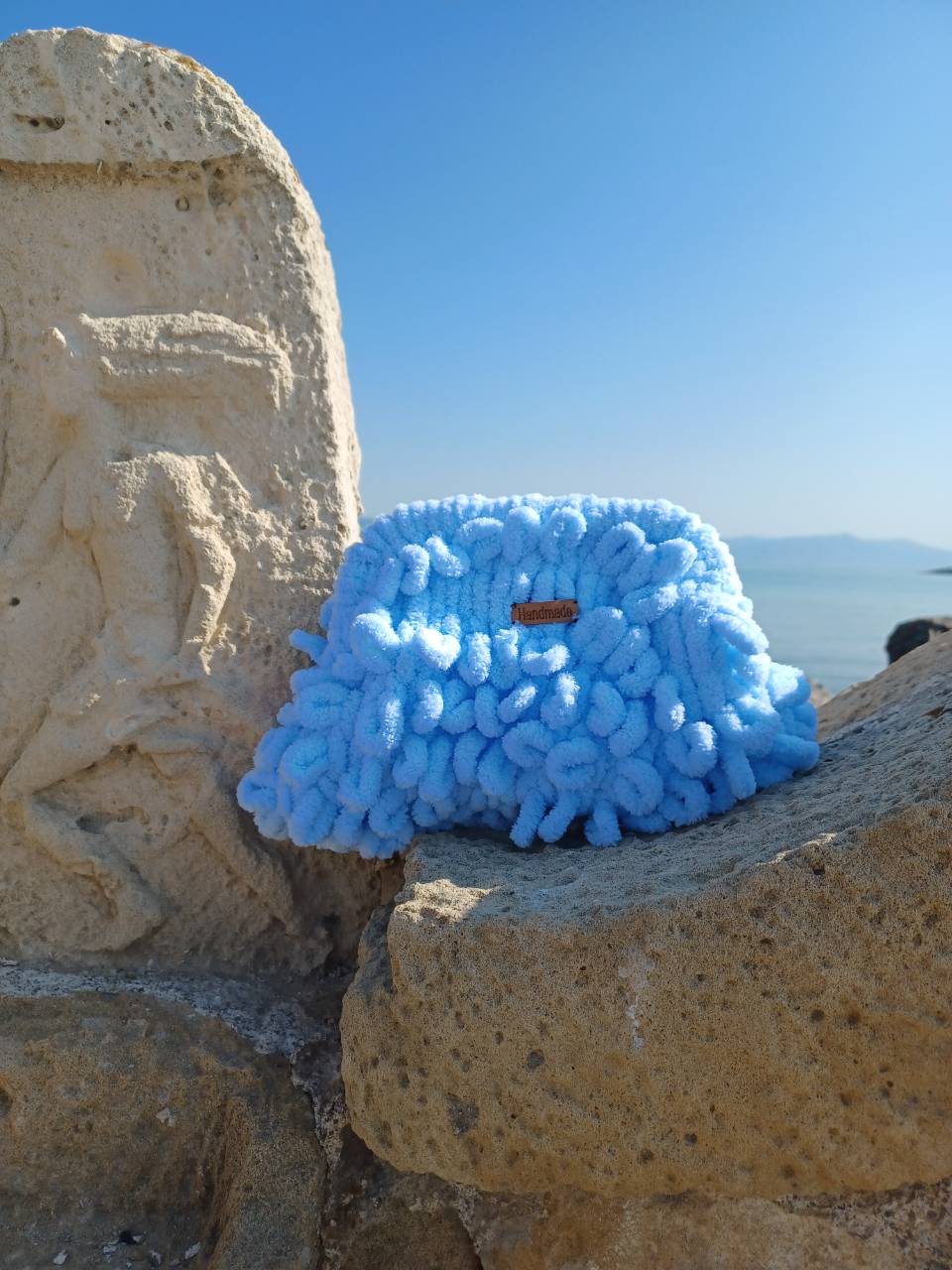 Χειροποίητη puffy bag
