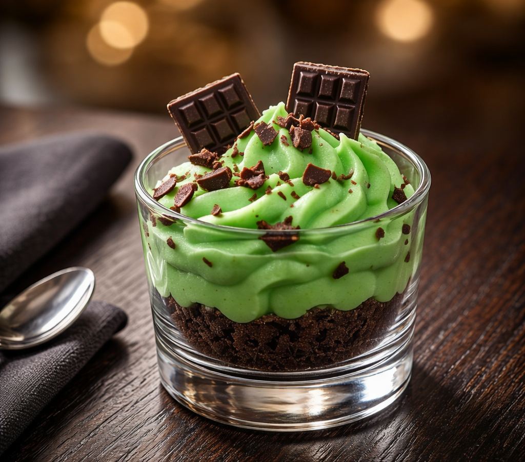 Choco Mint Mousse: Χειροποίητο Κερί Dessert