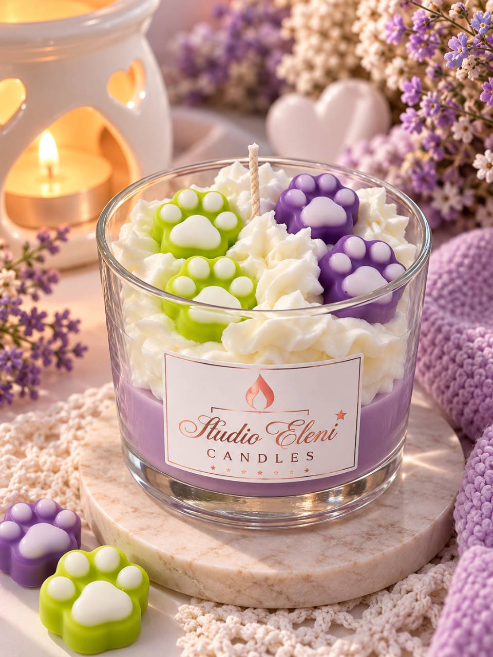 Paws candle