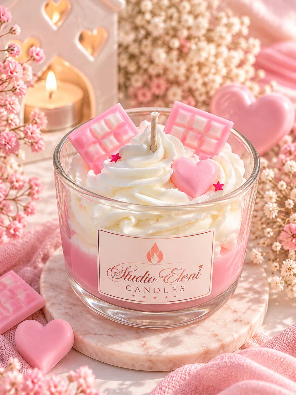 Pink chocolate